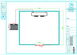 甘肅金昌市42平米蔬菜保鮮冷庫設(shè)計方案-萬能制冷